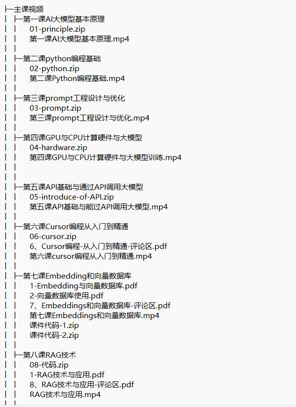 AI大模型全棧工程師 視頻教程 下載 圖1