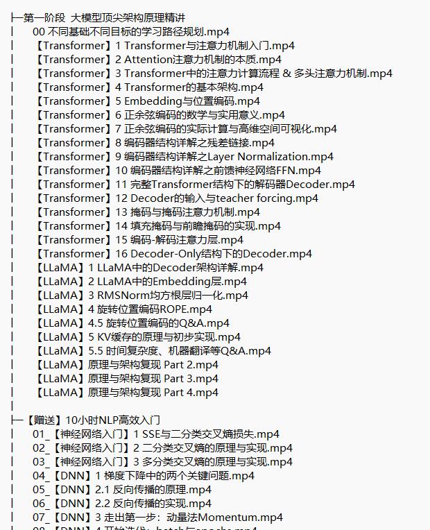 大模型原理與訓(xùn)練實戰(zhàn) 視頻教程 下載 圖1
