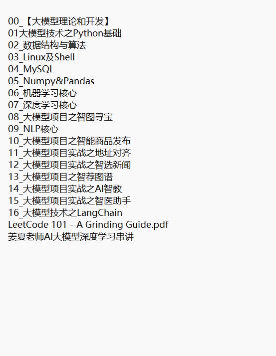 AI大模型系列 視頻教程 下載 圖1