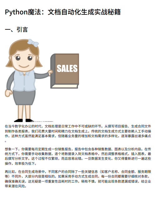 基于Python的文檔自動(dòng)生成技術(shù):利用python-docx與Jinja2實(shí)現(xiàn)高效批量處理方案 PDF 下載 圖1